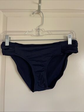 Athleta navy athletic bikini bottom